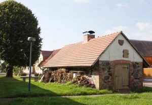 Backhaus in Garitz - entlang des Dorfkirchenmuseum