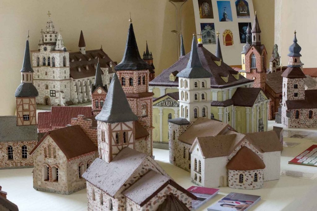 Miniaturkirchen im Dorfkirchenmuseum Garitz