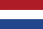 Die Flagge der Niederlanden